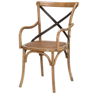 Monarch I Cross Arm Chair